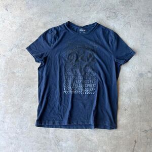 Express mens y2k tee Stretch Mens size XL NAVY